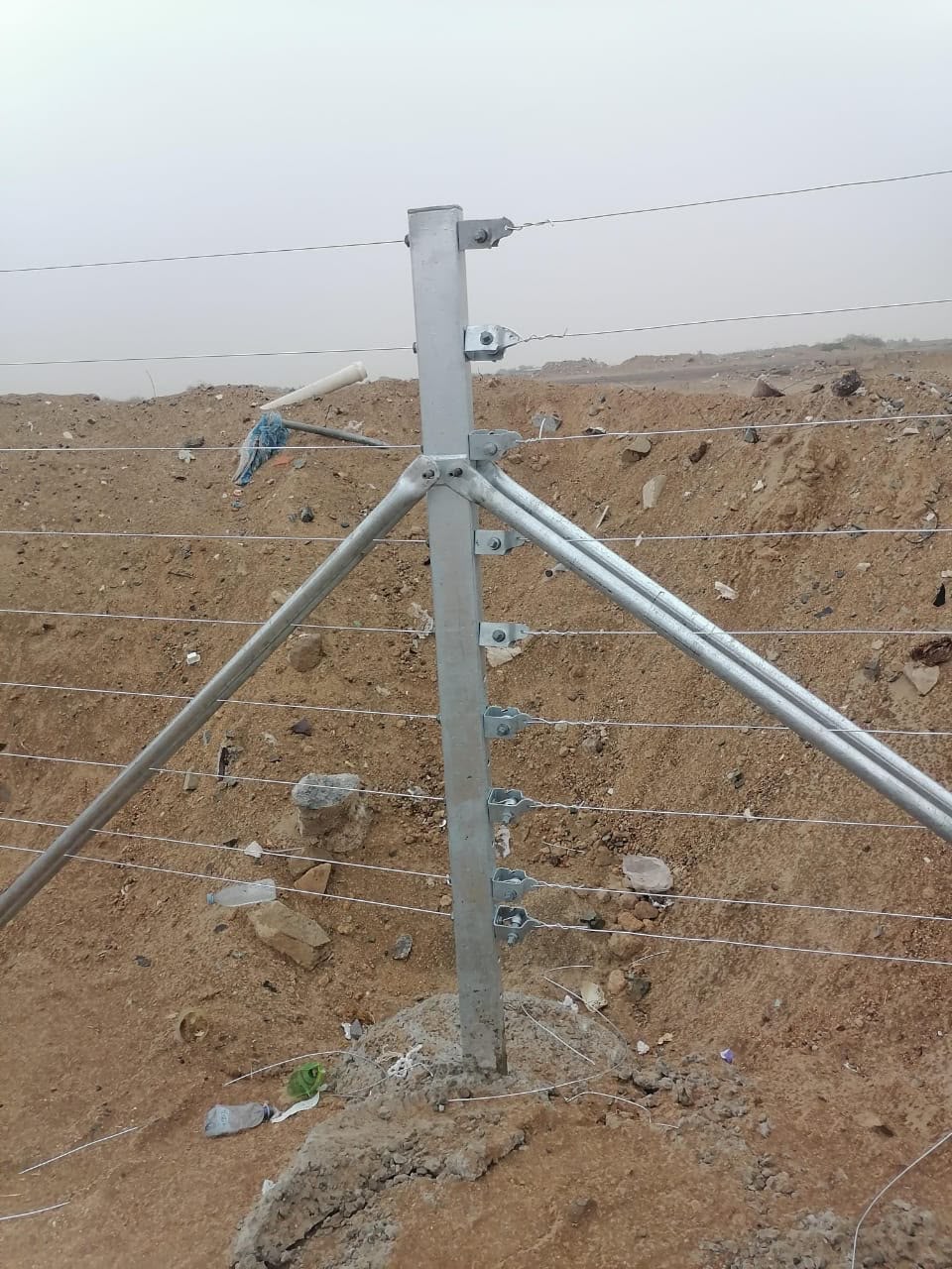 شبوك حماية وتسوير أراضي